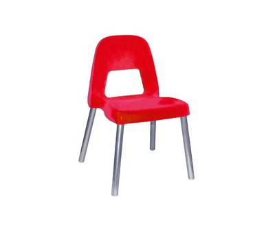 Sedia per bambini Piuma - H 35 cm - rosso - Cwr - 09387/01 - DMwebShop