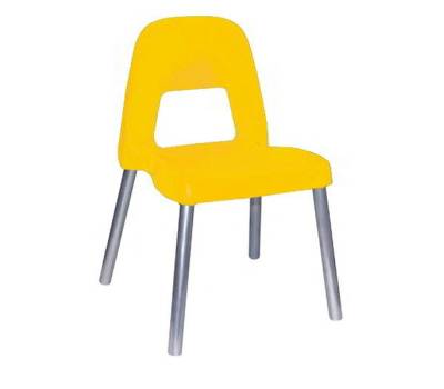 Sedia per bambini Piuma - H 35 cm - giallo - Cwr - 09387/02 - 8004957093964 - DMwebShop