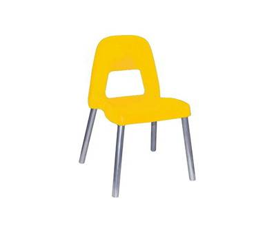 Sedia per bambini Piuma - H 35 cm - giallo - Cwr - 09387/02 - 8004957093964 - DMwebShop