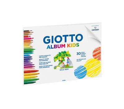 Album Little Kids 2+ - A3 - 90 gr - 30 fogli - conf. 5 pezzi - Giotto - 580300 - DMwebShop