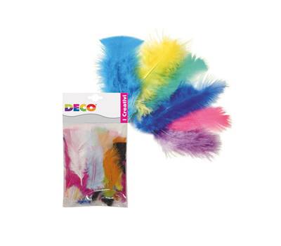 Piume colorate - 10 gr - Deco - 05756 - 86073A - DMwebShop Piume colorate - 10 gr - Deco - 05756 - 86073A - DMwebShop