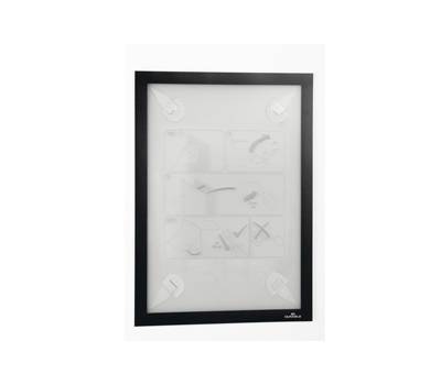 Cornice adesiva - Duraframe Wallpaper - A4 - 21 x 29,7 cm - nero - Durable - 4843-01 - 4005546990736 - DMwebShop