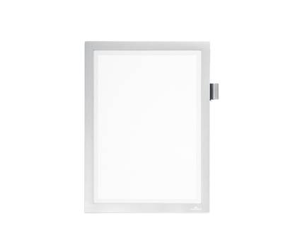 Cornice magnetica - Duraframe - A4 - 21 x 29,7 cm - argento - Durable - 4989-23 - 4005546989686 - DMwebShop