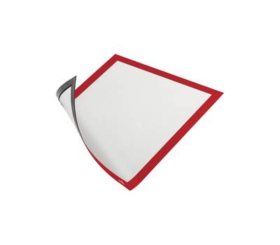 Cornice Duraframe Magnetic - A4 - 21 x 29,7 cm - rosso - conf. 5 pezzi - Durable - 4869-03 - 4005546405674 - DMwebShop