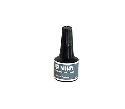 Inchiostro per cuscinetti - a base d'olio - 30 gr - nero - Viva - 360N-Black - 8014035022496 - DMwebShop