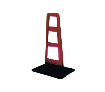 Delineatore stradale - flessibile - inserti rifrangenti - 33 cm - Cartelli Segnalatori - DFR33 - DMwebShop