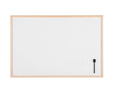 Lavagna bianca magnetica - 60 x 90 cm - cornice legno - bianco - Starline - MM07001010-STL - 8025133105066 - DMwebShop