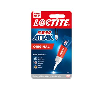 Colla Super Attak Original - 3 gr - trasparente - Loctite - 2632156 - DMwebShop