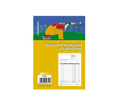Blocco fattura contribuenti min-forfett. - 22 x 14,8 - 50 x 2 fogli autoricalcanti - Edipro - E5285A - 8023328528515 - DMwebShop