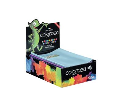 Coprimaxi Gold con alette 21 x 30 cm PVC 300 mic laccato colori assortiti expo 60 pezzi - 347