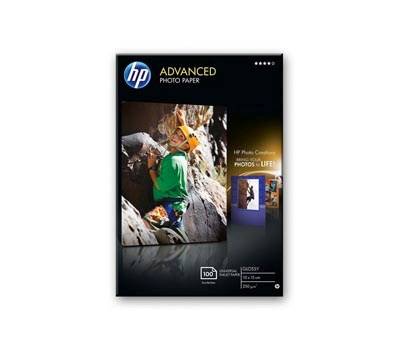 Carta fotografica lucida Advanced Photo Paper - 25 Fogli - 10 x 15 cm - senza margini - Hp - Q8691A - 882780349599 - DMwebShop
