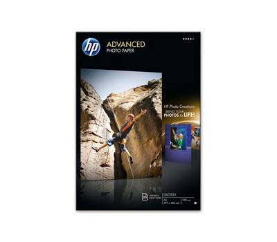 Carta fotografica lucida - A3 - 297 x 420 mm - conf. da 20 Fogli - Hp - Q8697A - 882780349650 - DMwebShop