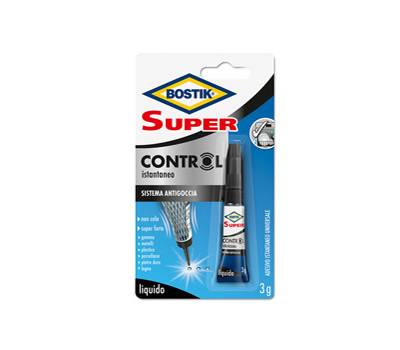 Colla istantanea universale Super Control - 3 gr - trasparente - Bostik - D2737 - 8023779652005 - DMwebShop