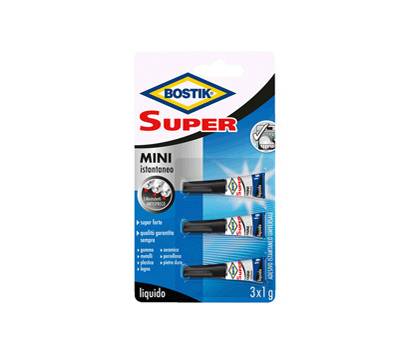 Colla istantanea universale - 3 x 1 gr - Super Mini blister - trasparente - Bostik - D2743 - 4026700659955 - DMwebShop Colla istantanea universale - 3 x 1 gr - Super Mini blister - trasparente - Bostik - D2743 - 4026700659955 - DMwebShop