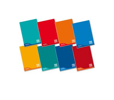 Maxiquaderno Didattico One Color - A4 - 1 rigo - 100 gr - 18 + 1 fogli - conf. 6 pezzi - Blasetti - 7043 - 87350A - DMwebShop