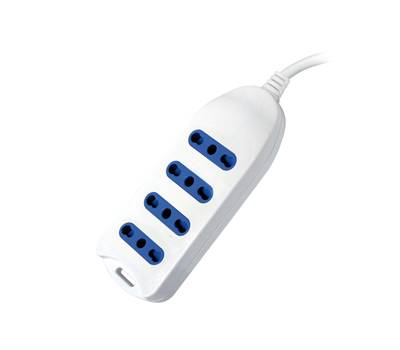 Presa multipla - 4 prese standard italiano - cavo da 1,5 mt - MKC - Melchioni - 492517976 - 8006012107968 - DMwebShop