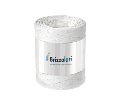 Nastro Rafia sintetica bianco 01 - 5 mm x 200 mt - Brizzolari - 01003701 - 8031653211286 - DMwebShop