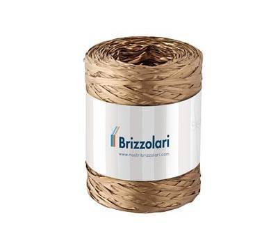 Nastro Rafia sintetica - oro 33 - 5 mm x 200 mt - Brizzolari - 01003733 - 8031653208132 - DMwebShop