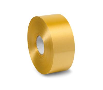 Nastro liscio 6800 in polipropilene - 50 mm x 100 mt - giallo 02 - Brizzolari - 00366302 - 8031653042637 - DMwebShop