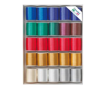 Rocche di nastro liscio 6800 - 10 mm x 10 mt - colori natalizi assortiti - conf. 25 pezzi - Brizzolari - 00307900 - 8004451082006 - DMwebShop