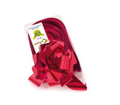 Nastro strip metal 6870 - rosso 07 - per fiocco autocomponibile - 50 mm - Ø 20 cm - Brizzolari - 00314107 - 8031653035912 - DMwebShop