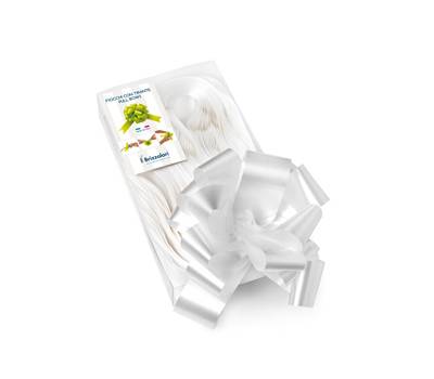 Nastri strip 6800 in polipropilene bianco 01 per fiocco autocomponibile 50 mm - 23598