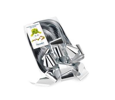 Nastro strip metal 6870 argento 04,50 mm diametro 20 cm Brizzolari 00314104 - 23619