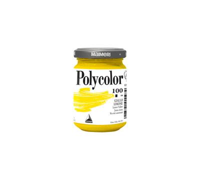 Colore vinilico Polycolor - 140 ml - giallo limone - Maimeri - M1220100 - 8018721011979 - DMwebShop