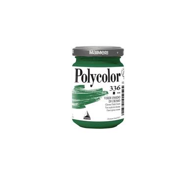 Colore vinilico Polycolor - 140 ml - verde ossido di cromo - Maimeri - M1220336 - 8018721012525 - DMwebShop