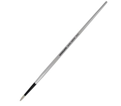 Pennello setola naturale Graduate - tondo lungo - manico lungo - n. 6 - conf. 3 pezzi - Daler Rowney - D212145006 - 5011386081779 - DMwebShop