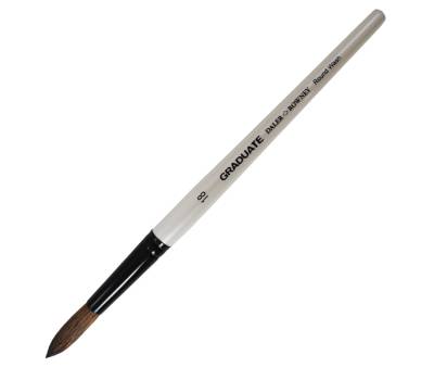 Pennello pelo di pony Graduate - tondo - manico corto - n. 18 - conf. 3 pezzi - Daler Rowney - D212189018 - 5011386081533 - DMwebShop
