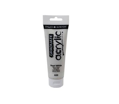 Colore acrilico fine Graduate - 120 ml - bianco perla - Daler Rowney - D123120020 - 5011386062792 - DMwebShop Colore acrilico fine Graduate - 120 ml - bianco perla - Daler Rowney - D123120020 - 5011386062792 - DMwebShop