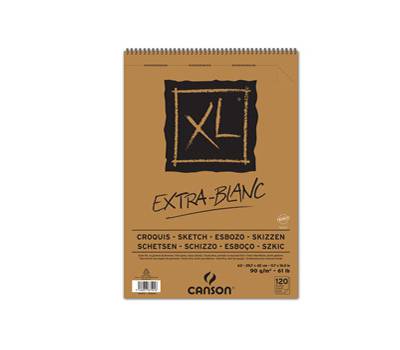 Album spiralato lato corto XL - A3 - 90 gr - 120 fogli - extra white - conf. 5 pezzi - Canson - 200787501 - 3148957875016 - DMwebShop