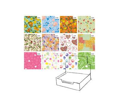 Carta regalo - raso - Primavera - 70 x 100 cm - scatola 100 fogli - Rex Sadoch - R4411GEN - 8006715071641 - DMwebShop