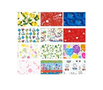 Carta regalo - 2 mt x 70 cm - fantasie assortite - espositore 50 rotoli - Rex Sadoch - GR3J1GEN - 8006715206845 - DMwebShop