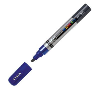Marcatore a base d'acqua Graduate Mark All - punta tonda - 2 mm - blu - Lyra - L6820050 - 4084900604861 - DMwebShop
