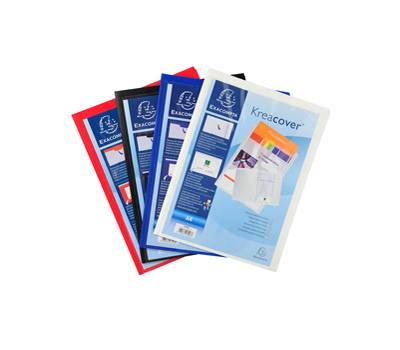 Cartella di presentazione Kreacover - in PP - 2 alette - colori assortiti - A4 - conf. 30 pezzi - Exacompta - 43500E - 3130630435013 - DMwebShop