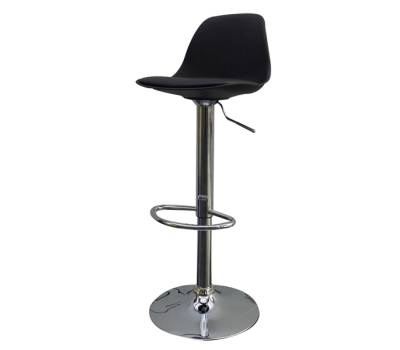 Sgabello Bobba - PPL acciaio cromato - 39 x 42 x 83-104 cm - nero - Paperflow - K700520 - 3660141230253 - DMwebShop