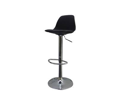 Sgabello Bobba - PPL acciaio cromato - 39 x 42 x 83-104 cm - nero - Paperflow - K700520 - 3660141230253 - DMwebShop