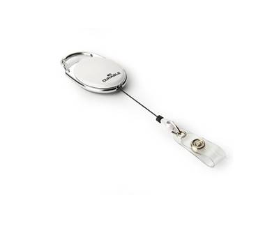 Chiocciola YO-YO Style per portabadge con filo retrattile Bianco - 80 cm - conf. 10 pezzi - Durable - 8324-02 - 4005546984575 - DMwebShop Chiocciola YO-YO Style per portabadge con filo retrattile Bianco - 80 cm - conf. 10 pezzi - Durable - 8324-02 - 4005546984575 - DMwebShop