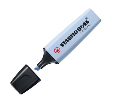 Evidenziatore Boss Pastel - tratto 2 - 5 mm - azzurro ghiaccio 70 - conf. 10 pezzi - Stabilo - 70/111 - 4006381557986 - DMwebShop