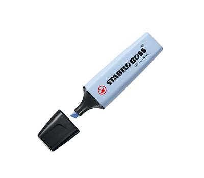 Evidenziatore Boss Pastel - tratto 2 - 5 mm - azzurro ghiaccio 70 - conf. 10 pezzi - Stabilo - 70/111 - 4006381557986 - DMwebShop