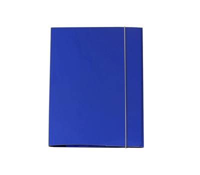 Cartellina con elastico cartone plastificato 3 lembi 25 x 34 cm blu Queen Starline OD0032LBXXXAE01 - 788 Cartellina con elastico cartone plastificato 3 lembi 25 x 34 cm blu Queen Starline OD0032LBXXXAE01 - 788