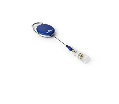 Chiocciola YO YO Style per portabadge blu filo retrattile 80 cm - 230