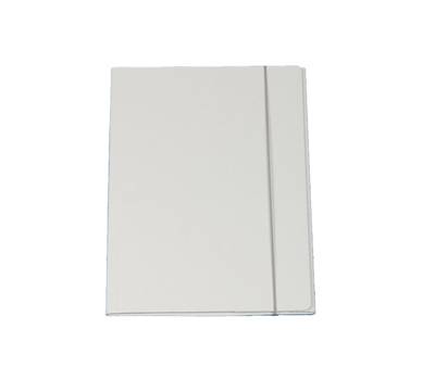 Cartellina con elastico - cartone plastificato - 3 lembi - 25 x 34 cm - bianco - Queen conf. 10 pezzi - Starline - OD0032LBXXXAE13 - 8025133106599 - DMwebShop