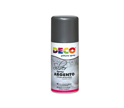 Vernice spray - 150 ml - argento - Deco - 615/2 - 15410764216562 - DMwebShop