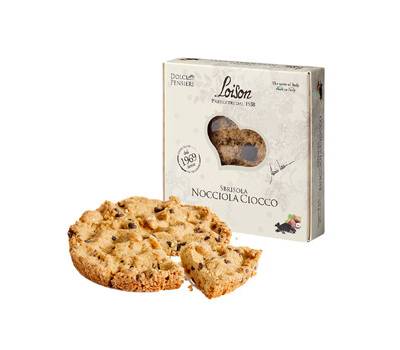 Torta Sbrisola Nocciola Ciocco - 200 gr - Loison - 531 - 531 - DMwebShop