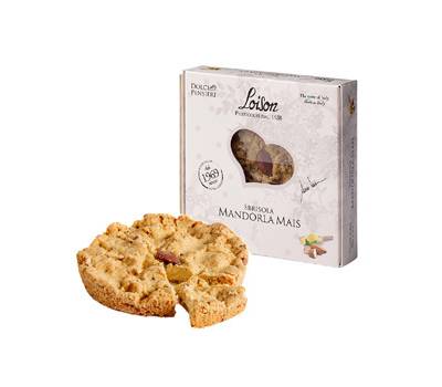 Torta sbrisola classica mandorla e mais - 200 gr - Loison - 530 - 799729014121 - DMwebShop