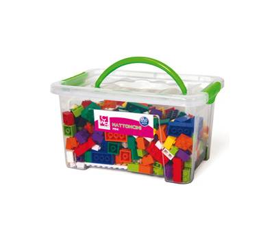 Mattoncini Micro da costruzione - in ABS - colori assortiti - bauletto da 350 pezzi - Cwr - 12334/1 - 8004957123340 - DMwebShop