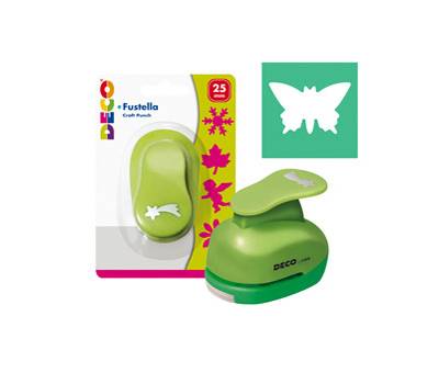 Fustella - motivo farfalla - dimensione sagoma 25 mm - Deco - 10642 - 8004957106428 - DMwebShop